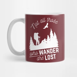 Berge Wandern Natur Berg Outdoor Geschenk T-Shirt Mug